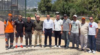 Finike Kaymakamı Çelik ilçedeki yatırımları inceledi