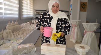 Kaymakam Güney'den Hasköy'deki Çini Atölyesine Ziyaret