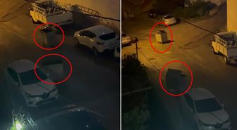 İstanbul'da gece yarısı esrarengiz görüntü