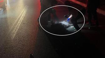 Karanlık yolda feci ölüm! Önce tır çarptı, sonra otomobil ezdi