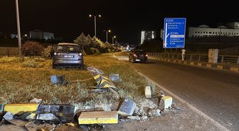 Kastamonu'da iki otomobilin çarpıştığı kazada 4 kişi yaralandı