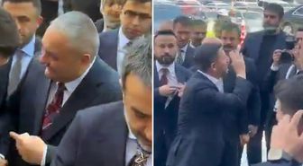 Rasim Arı ve Mesut Özarslan, AK Parti Genel Merkezi’nde