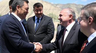 Kırgızistan'da Türk sermayeli 912 MW kapasiteli HES'in temeli atıldı