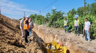 Kırklareli Belediye Başkanı Bulut, altyapı çalışmalarını inceledi