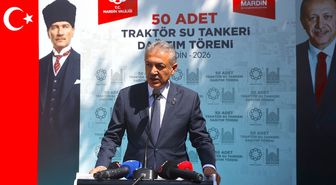 Mardin’de 50 kırsal mahalleye yangınla mücadele için pompalı su tankeri dağıtıldı