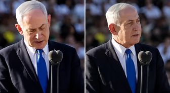 Netanyahu’nun mezuniyet törenindeki konuşması 'Evine dön' sloganlarıyla kesildi