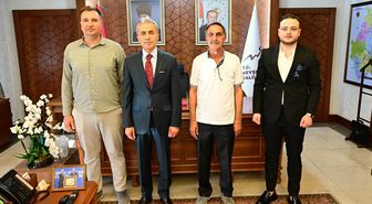 Nevşehir Valisi EMŞAV yönetimini kabul etti
