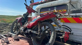 Plakasız ve hurda motosikletin ehliyetsiz sürücüsüne 86 bin lira ceza
