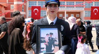 Şehit Polisin Kızı Babasının İzinden Gitti