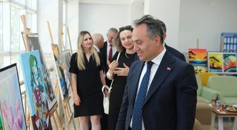 TOGÜ Rektörü Yılmaz, BİLSEM'de tamamlanan peyzaj çalışmalarını yerinde inceledi