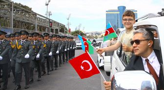 Azerbaycan'da Silahlı Kuvvetler Günü geçit törenleriyle kutlandı