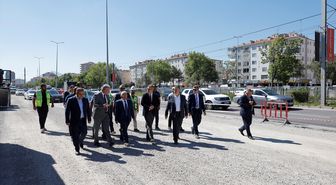Başkan Büyükkılıç, DSİ-Yeni Sanayi Katlı Kavşağı Projesi'ni inceledi
