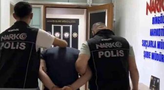 Bingöl'de uyuşturucu taciri tutuklandı