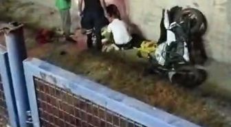 Eğitim sürüşünde motosikletle dereye uçan kadın, hayatını kaybetti