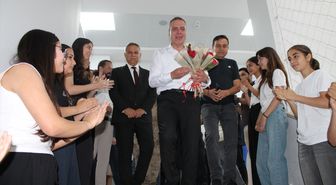 Erzin Kaymakamı Onur Özaydın için sürpriz veda