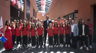 İstanbul TBF Basketbol Spor Lisesi'nin karne töreni yapıldı