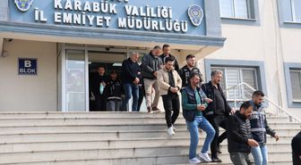Karabük merkezli suç örgütü operasyonunda 7 şüpheli tutuklandı