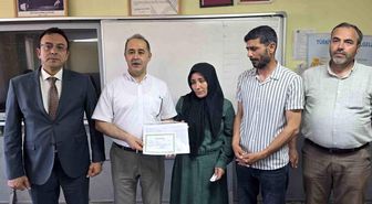 Boğulan öğrencinin karnesi ailesine teslim edildi