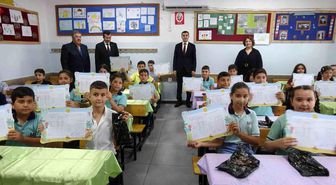 Kilis'te 45 bin 713 öğrenci karne aldı