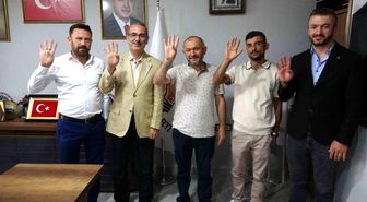 Anahtar Parti'den istifa eden 3 kişi AK Parti'ye katıldı