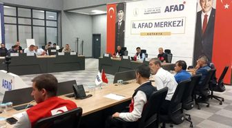 Kütahya'da deprem tatbikatı
