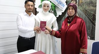 Malatya'da nikah dairesinde '26.06.2026' yoğunluğu yaşandı