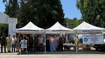 Marmaris'te orman şehitleri anıldı