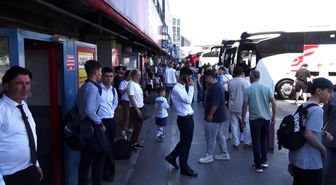 Okulların tatil olmasıyla 15 Temmuz Demokrasi Otogarı'nda hareketlilik başladı