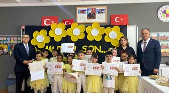 Sinop'ta öğrenciler karne sevinci yaşadı