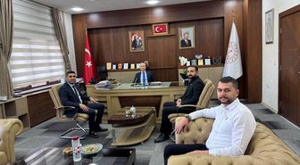 Türk Eğitim-Sen Ağrı Şube Başkanı Karakuş'tan Kökrek'e ziyaret