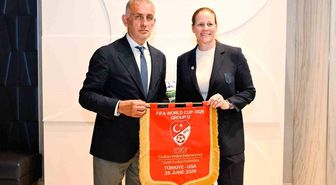 Türkiye ve ABD Futbol Federasyonu başkanları bir araya geldi