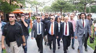 Ümit Özdağ Kayseri'de Ziyaretlerde Bulundu