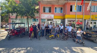 Yahşihan'da pedallar sağlık için çevrildi