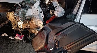 Ağrı'da korkunç kaza: 4'ü ağır, 6 yaralı