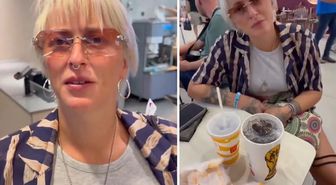 Alman çift, hamburger ve kolaya ödedikleri servet ödedi