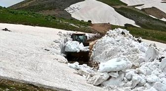 Bitlis'te karla mücadele sürüyor