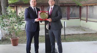 Edirne'de tayini çıkan hakim ve savcılara veda programı düzenlendi
