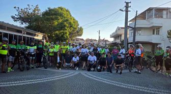 Edremit'te pedallar özel güvenlik görevlileri için döndü