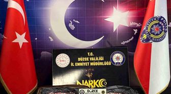 İstanbul'dan Samsun'a uyuşturucu sevkiyatına Düzce polisi 'Dur' dedi