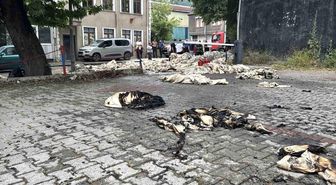 Karabük'te tekstil işletmesinde yangın paniği