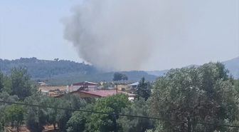 Muğla'nın Seydikemer ilçesinde orman yangını çıktı