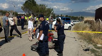 Otomobil ile çarpışan motosikletin sürücüsü öldü