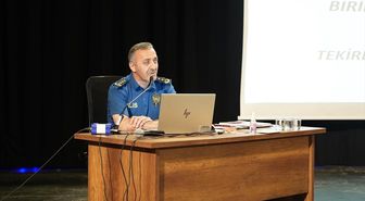 Tekirdağ'da emniyetten belediye personeline uyuşturucu ve dijital güvenlik eğitimi