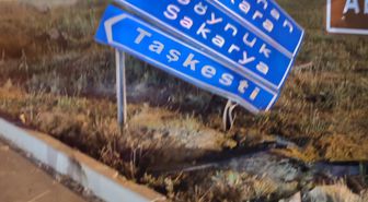 Trafik levhasına çarpıp kaçan alkollü sürücüye 25 bin TL ceza