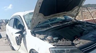 Virajı alamayan otomobil takla attı: 1 yaralı