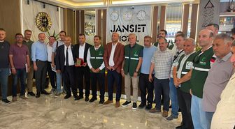 Yeşilay şanlıurfa Şubesi basın mensuplarıyla bir araya geldi