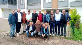 35 yıllık asker arkadaşları Fatsa'da yeniden buluştu