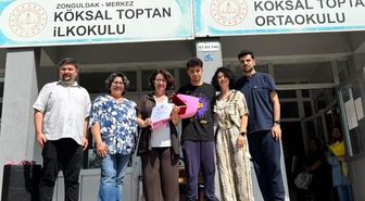 Birgül Öğretmene duygu dolu veda