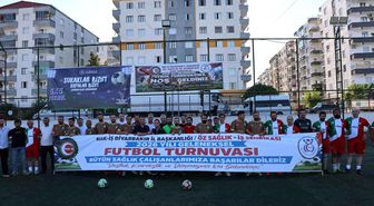 Diyarbakır'da sendika üyelerinin turnuvası başladı