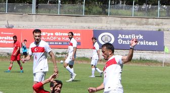 Erzurum'da UEFA Regions Cup Türkiye Finalleri'nin final müsabakası yapıldı